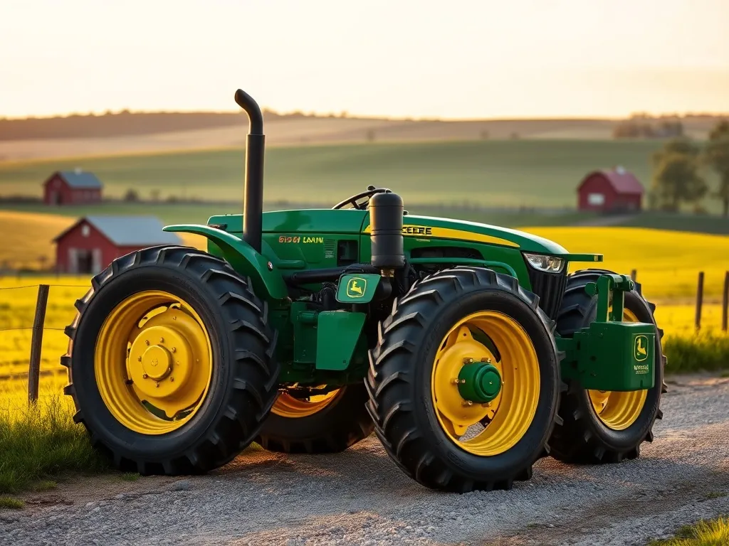 John Deere 6155M – dane techniczne