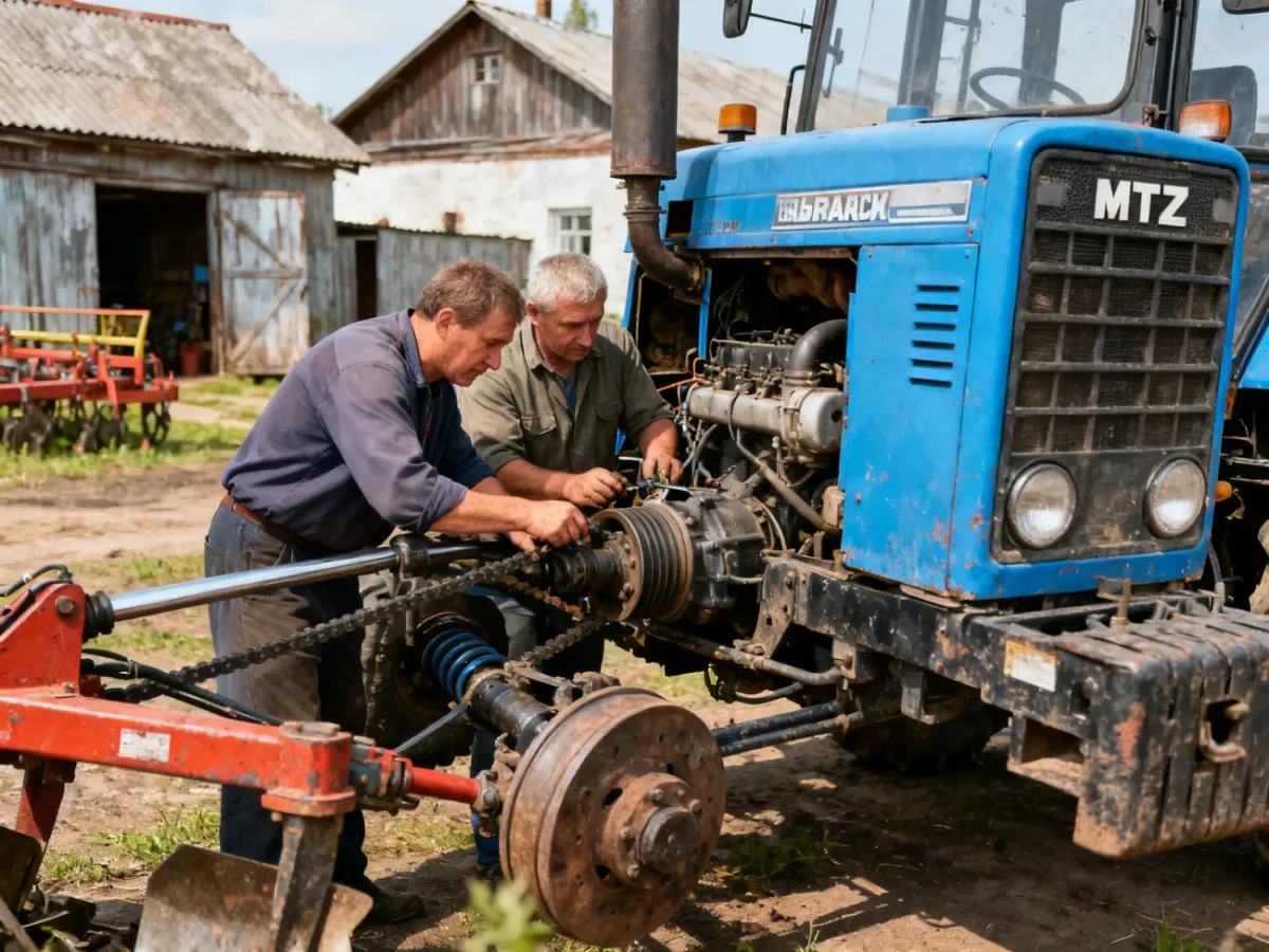 Kontrola używanego ciągnika MTZ 82 przed zakupem